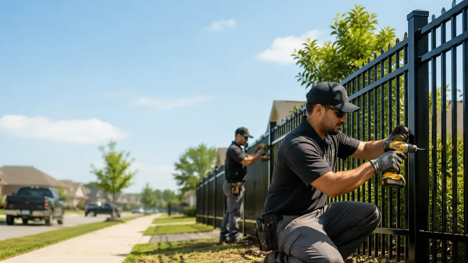 Metal Fence Installation in Danvers, MN